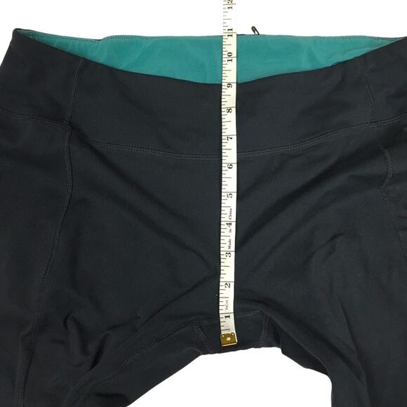 Tangerine Leggings Dark Grey Green Printed Pull On Activewear Women's Large - Picture 5 of 9